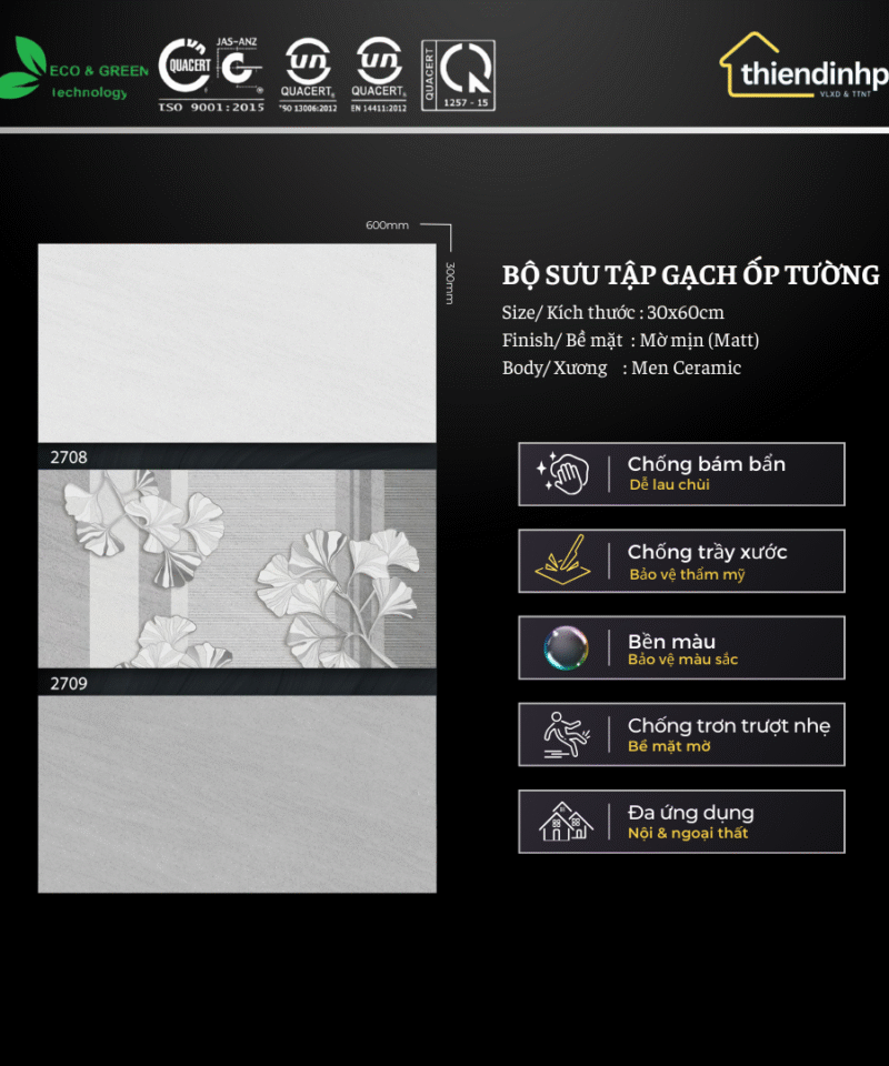Gạch 30x60cm VT362707