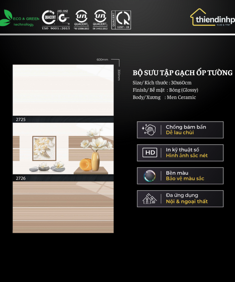 Gạch 30x60cm VT362724