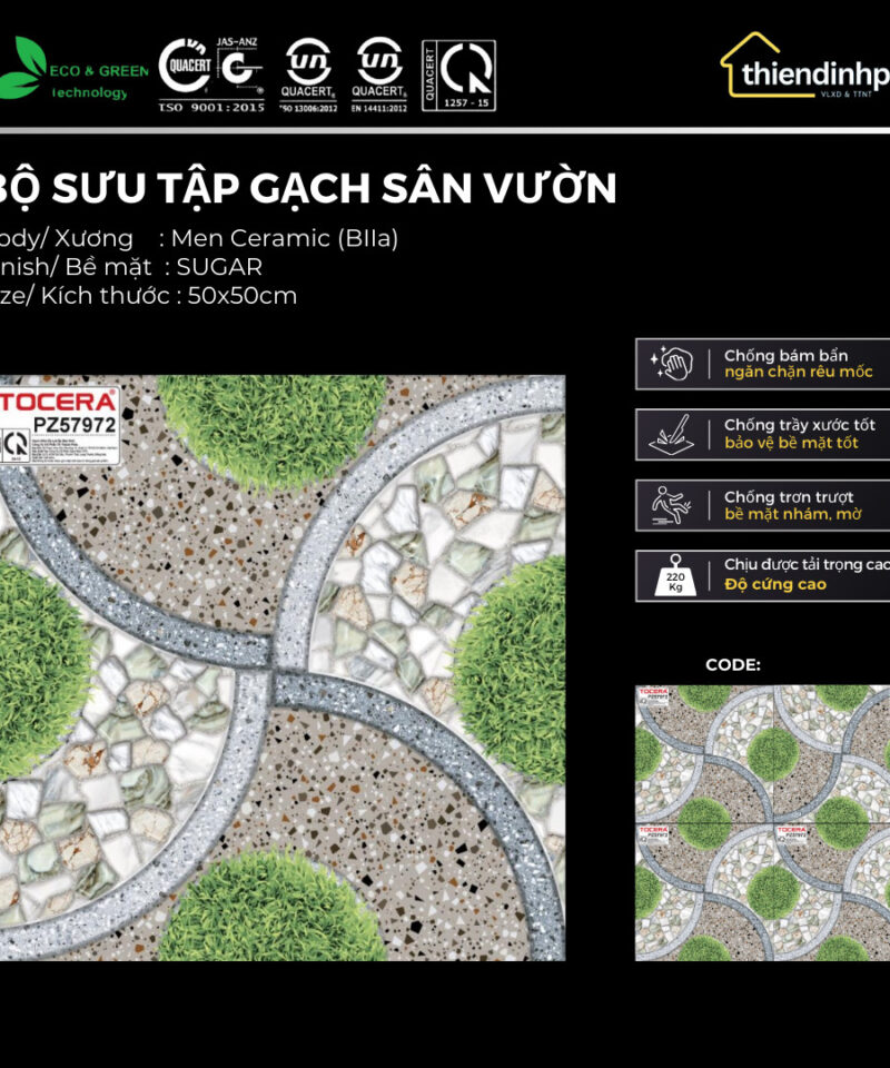 Gạch sân vườn 500x500