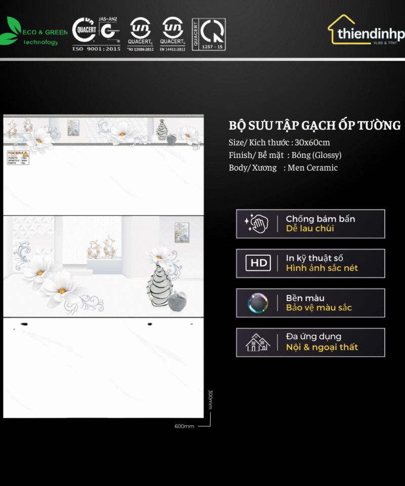 Gạch 30x60cm TCR3636773