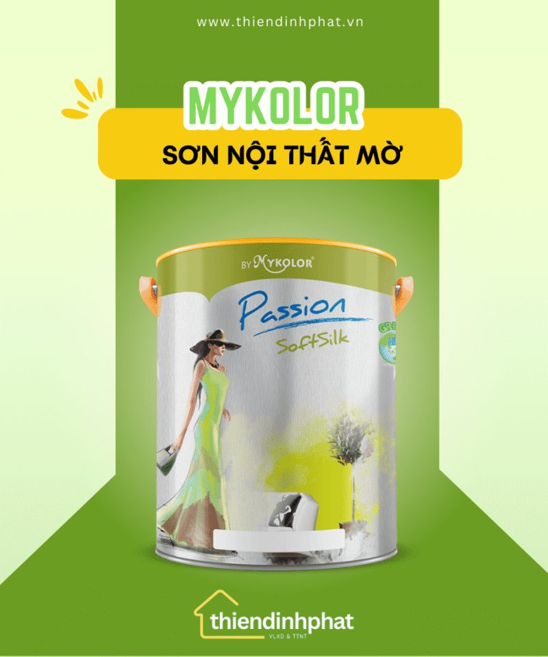 Sơn Nội Thất Mờ Mykolor Passion SoftSilk