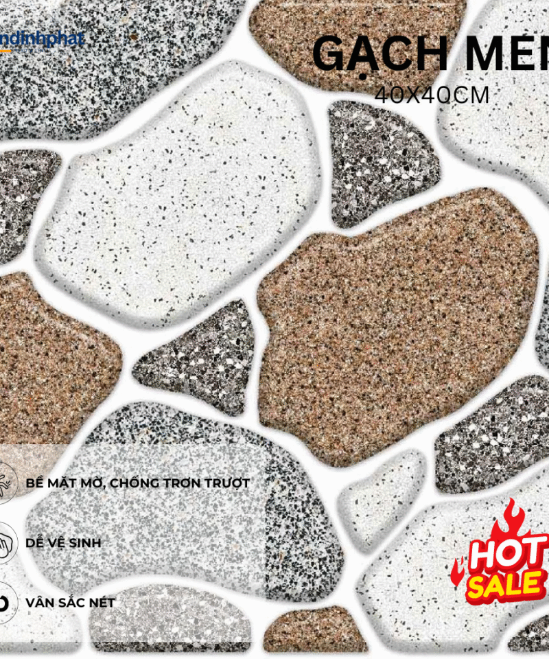 Gạch 40x40cm TDP4043944 Lát Sân Vườn