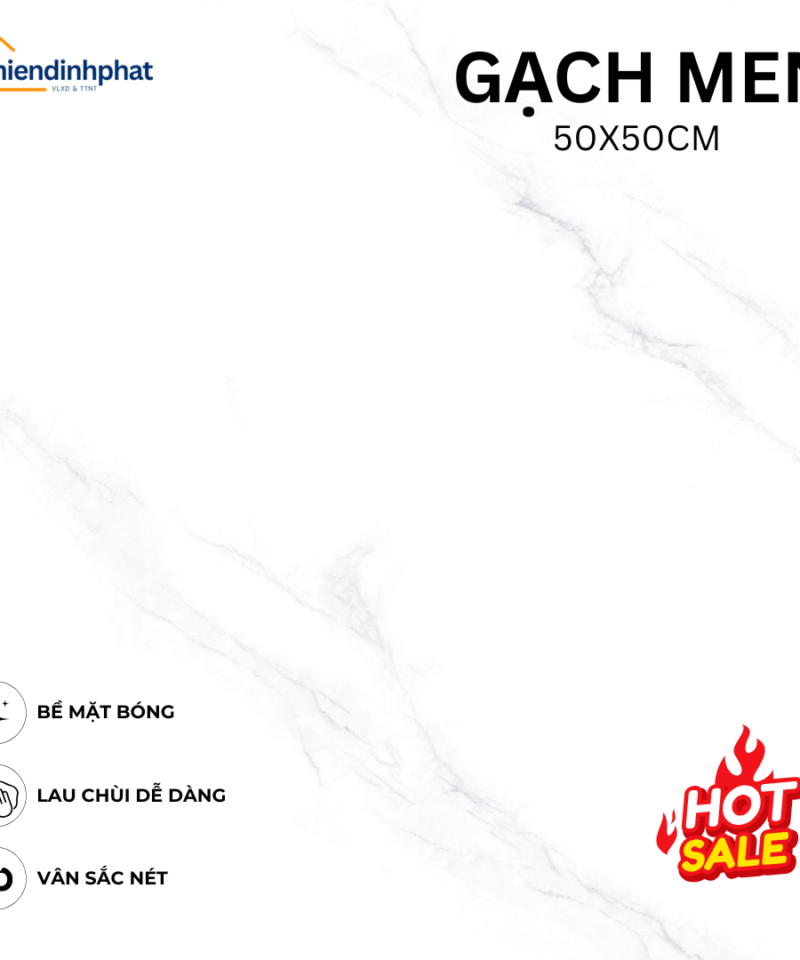 Gạch 50x50cm TDP505001 Men Bóng