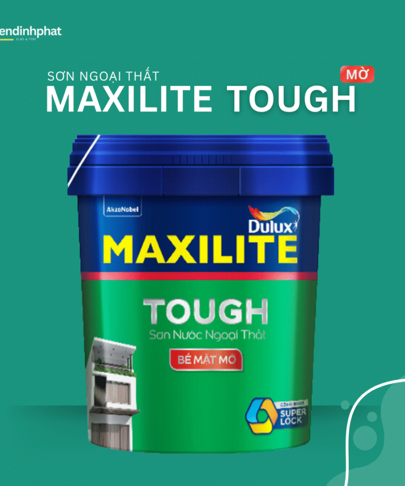 Sơn Ngoại Thất Maxilite Tough 28C Bề Mặt Mờ