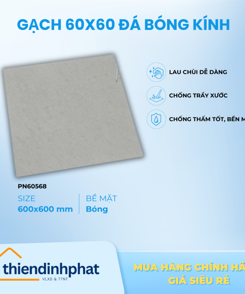 Gạch 60x60cm PN6060568 Đá 2 Da