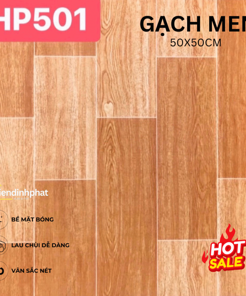 Gạch 50x50cm TDP50HP501 Men Bóng