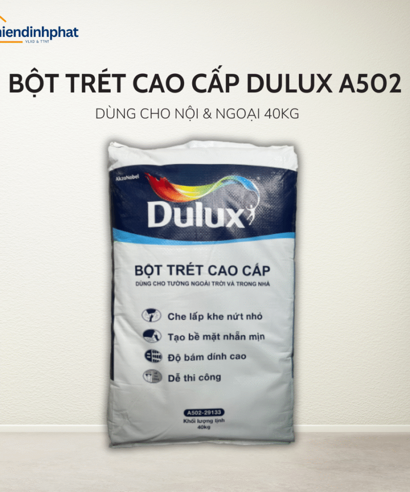 Bột Trét Nội & Ngoại Thất Cao Cấp Dulux 40Kg