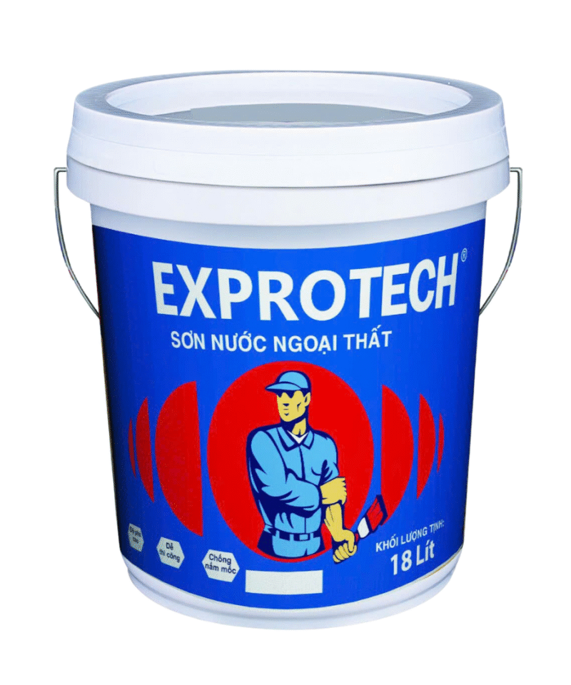 Sơn Ngoại Thất Kinh Tế EXPROTECH 18L
