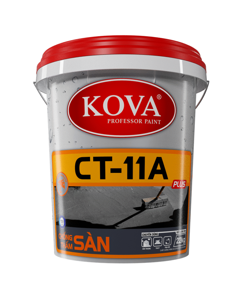Sơn Chống Thấm KOVA CT-11A Plus Sàn 22Kg