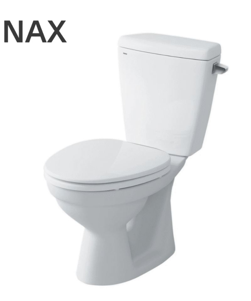 Bồn Cầu INAX C-117VA (C117VA) 2 Khối Xả Gạt Nắp Thường