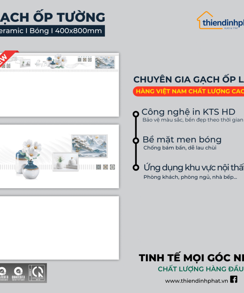 Gạch 40x80cm TDPPV48700C Men Bóng Cao Cấp
