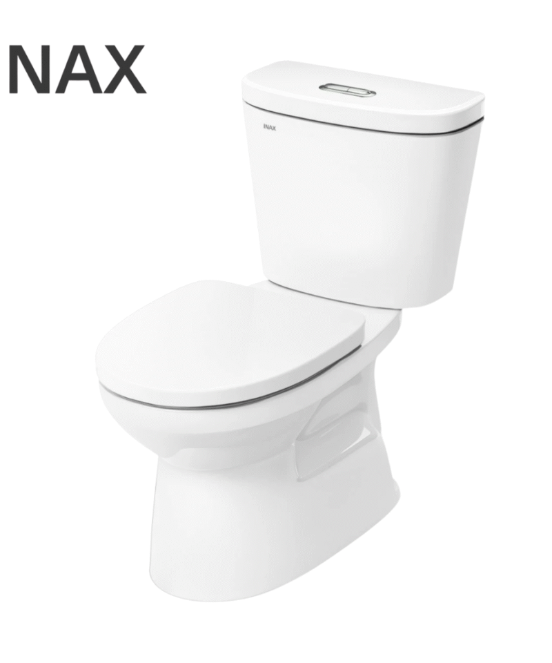 Bàn Cầu INAX C-306VA (C306VN) 2 Khối Nắp Thường