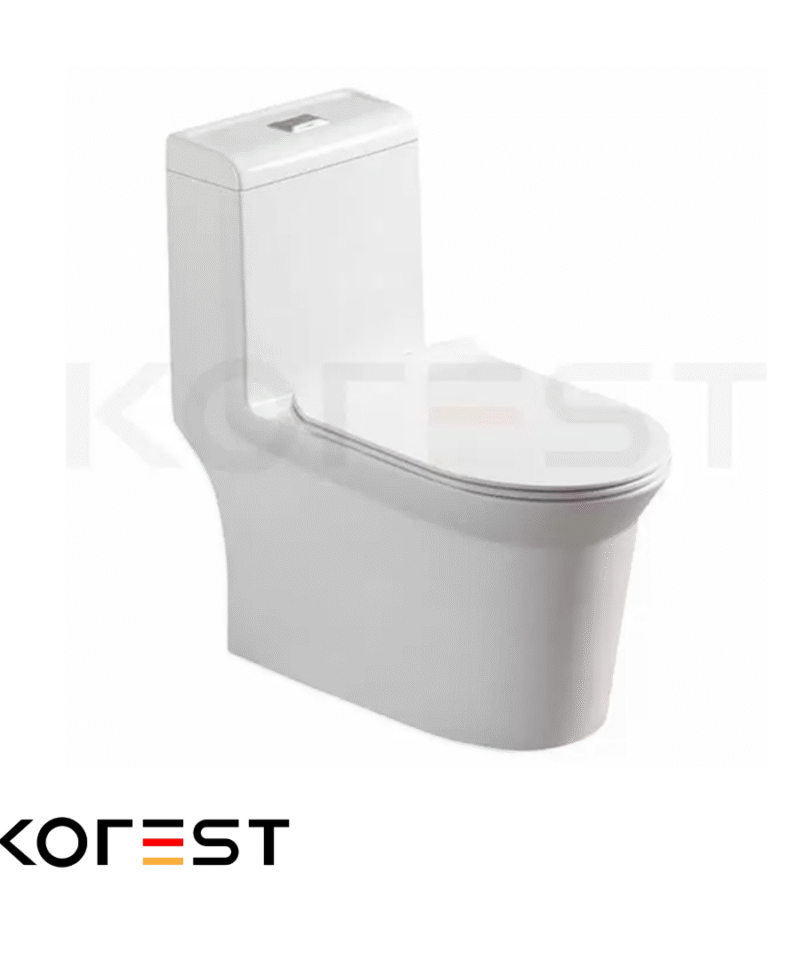 Bồn Cầu 1 Khối Korest BKR070UF Nắp Êm