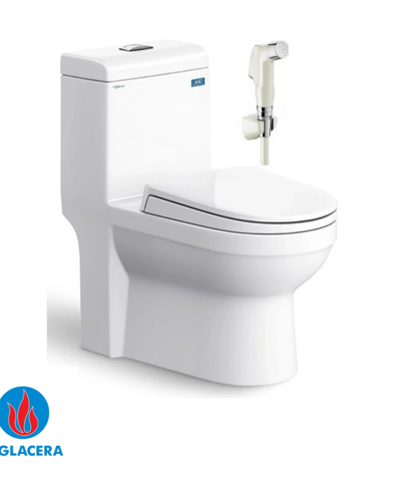 Bồn Cầu 1 Khối Viglacera V41 Nắp Êm V86