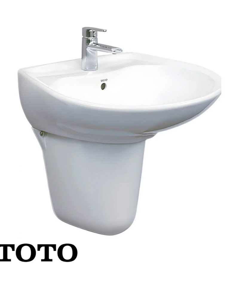 Chậu Lavabo Treo Tường TOTO LHT300CR + Chân Treo