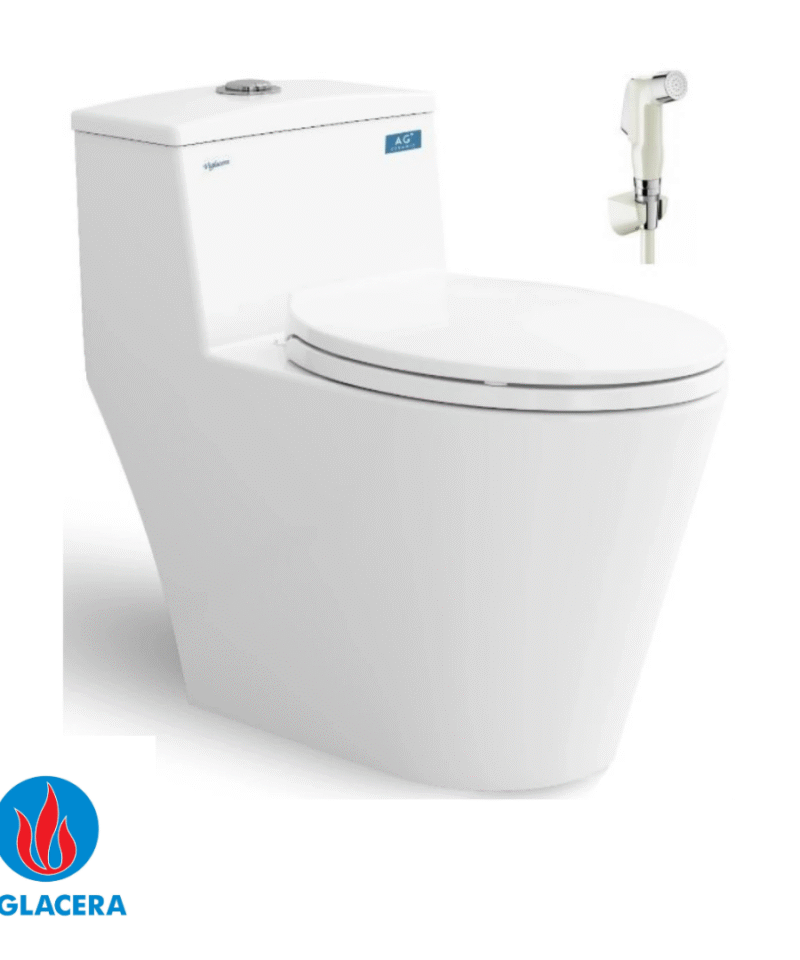 Bồn Cầu 1 Khối Viglacera V823 Nắp Êm