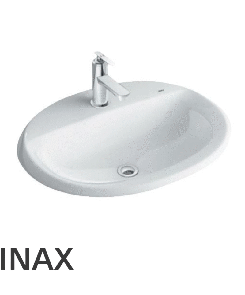 Chậu Rửa Đặt Bàn Lavabo Inax L-2395V (L2395V) Dương Vành