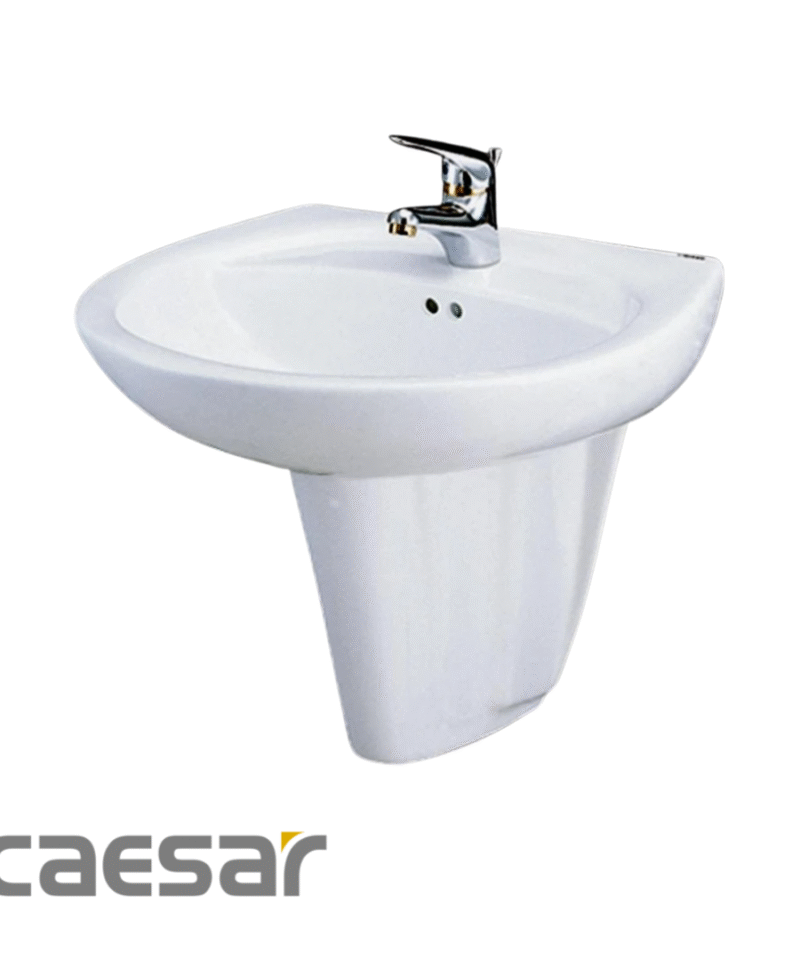 Chậu Rửa Lavabo CAESAR L2220/P2443 + Chân Treo