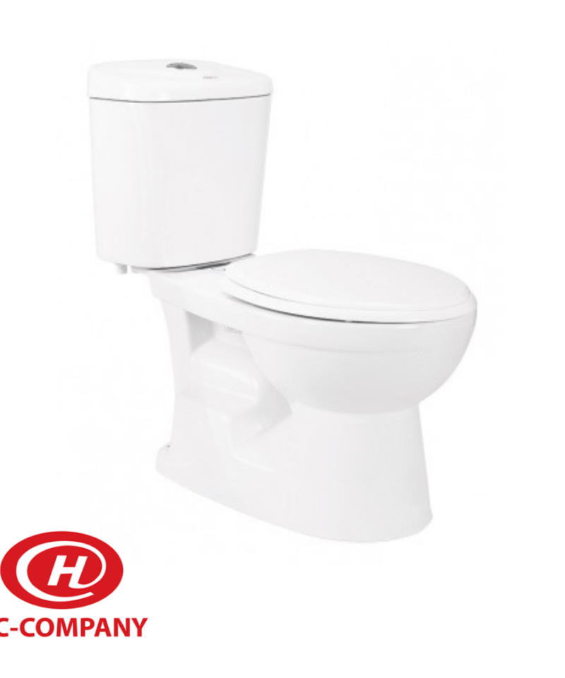 Bồn Cầu 2 Khối HC V131 Nắp Êm (Màu Trắng)