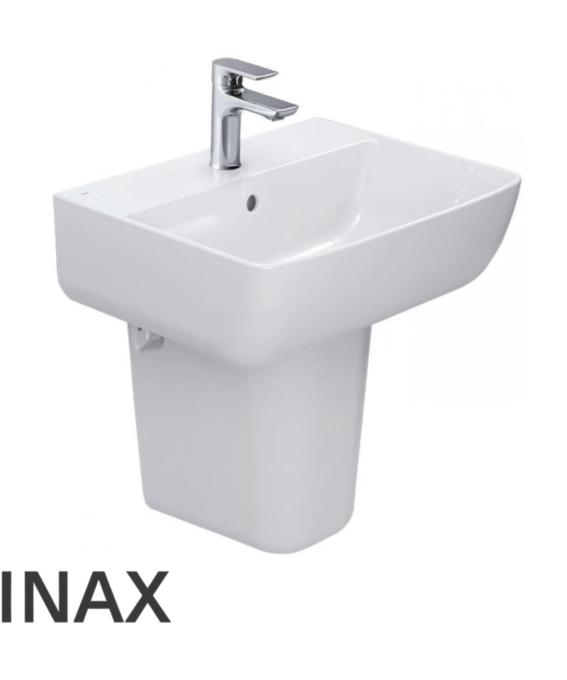 Lavabo Treo Tường Inax L-312V/L-298VC + Chân Treo