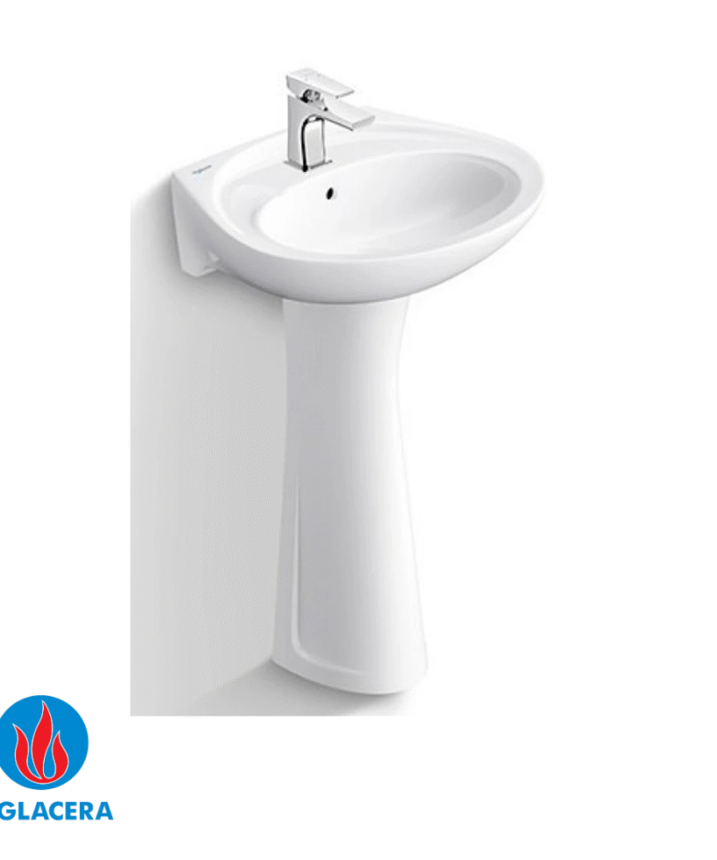 Chậu Rửa Lavabo Viglacera VTL2/VI1T (BS401/BS501) + Chân Treo