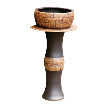 Chậu Sứ Mỹ Thuật Có Chân EVEREST EV-CĐC01