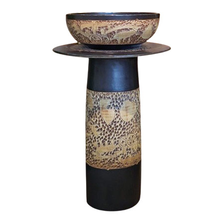 Chậu Sứ Mỹ Thuật Có Chân EVEREST EV-CĐC05