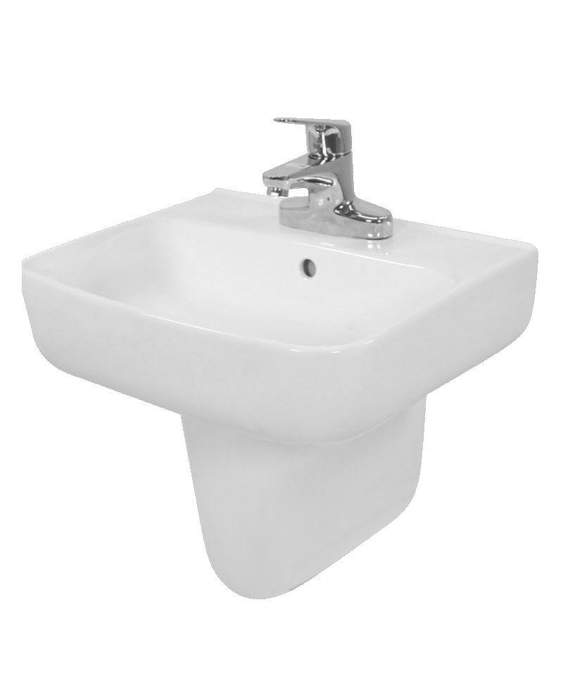 Lavabo Treo Tường KCERA D08 + Chân Treo