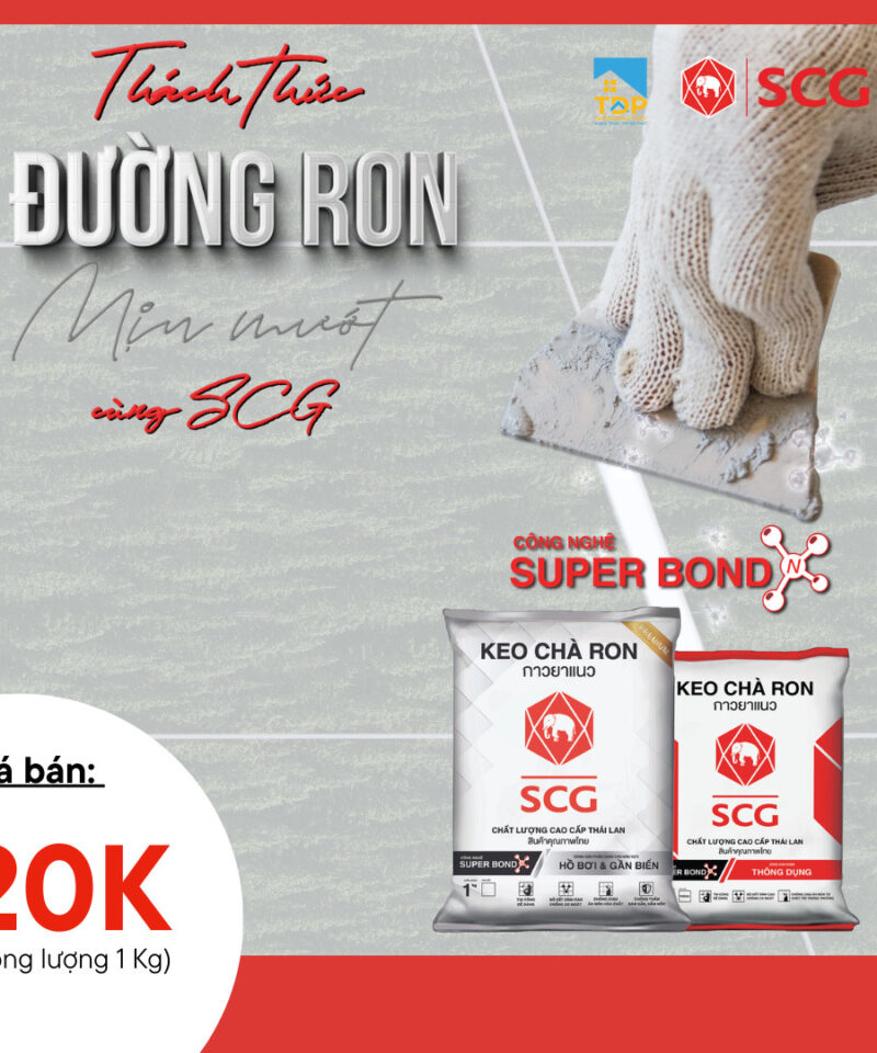 Keo chà ron SCG (Thái Lan)