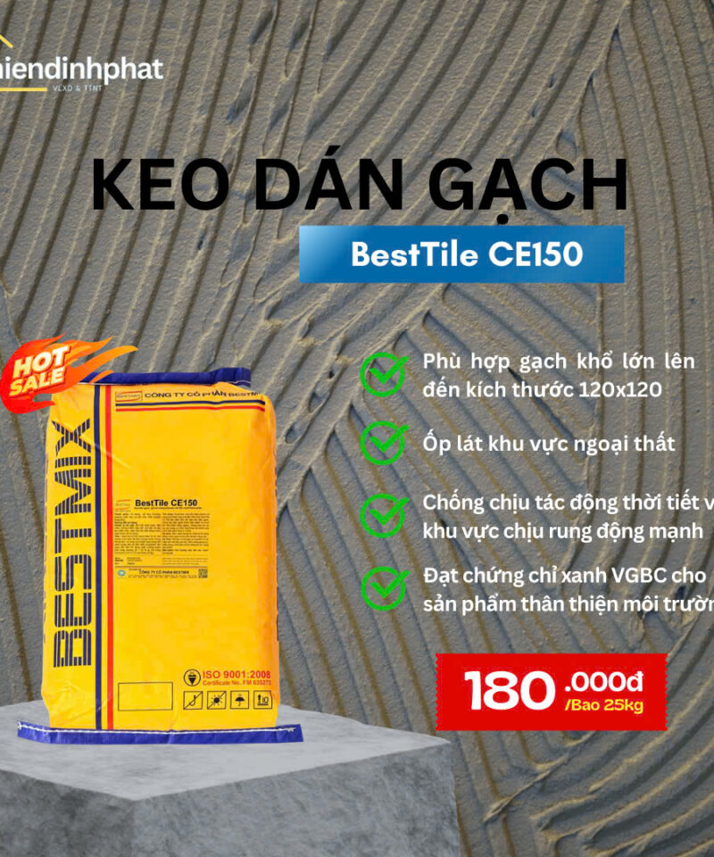 Keo dán gạch Bestmix BestTile CE150